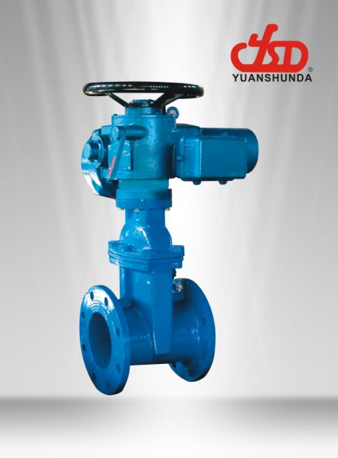 電動暗桿橡膠閘閥